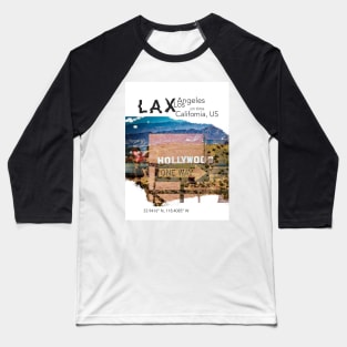 Los Angeles airport Baseball T-Shirt